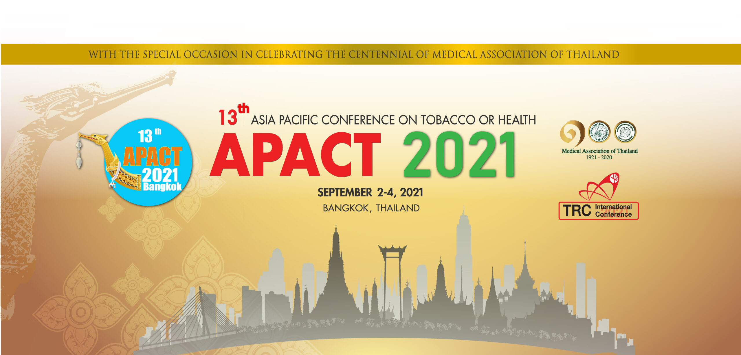 13th APACT 2021, Bangkok, Thailand,