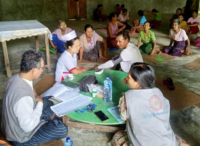 Strength of youth for healthy village: provision of community based NCD services by local community health volunteers